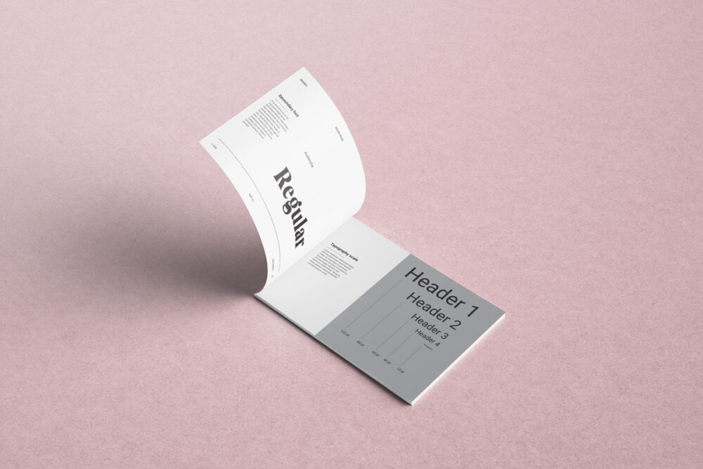 Landscape Open Magazine Mockup 04 MAGM
