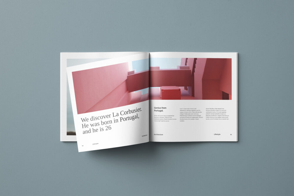 Square Open Magazine Mockup 03 MAGM