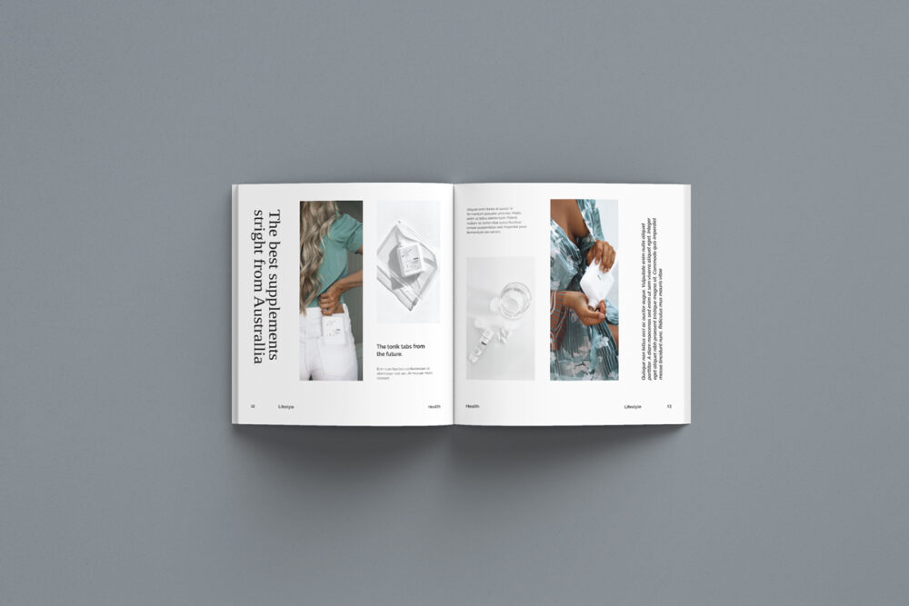 Square Open Magazine Mockup 07 MAGM