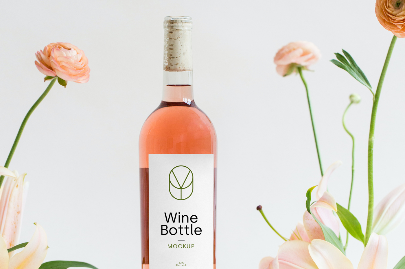 Download Wine Bottle Psd Mockup Mr Mockup Graphic Design Freebies