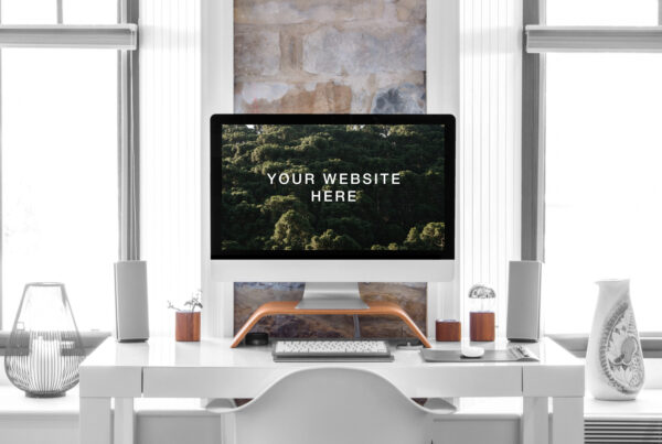 iMac 27' Mockup
