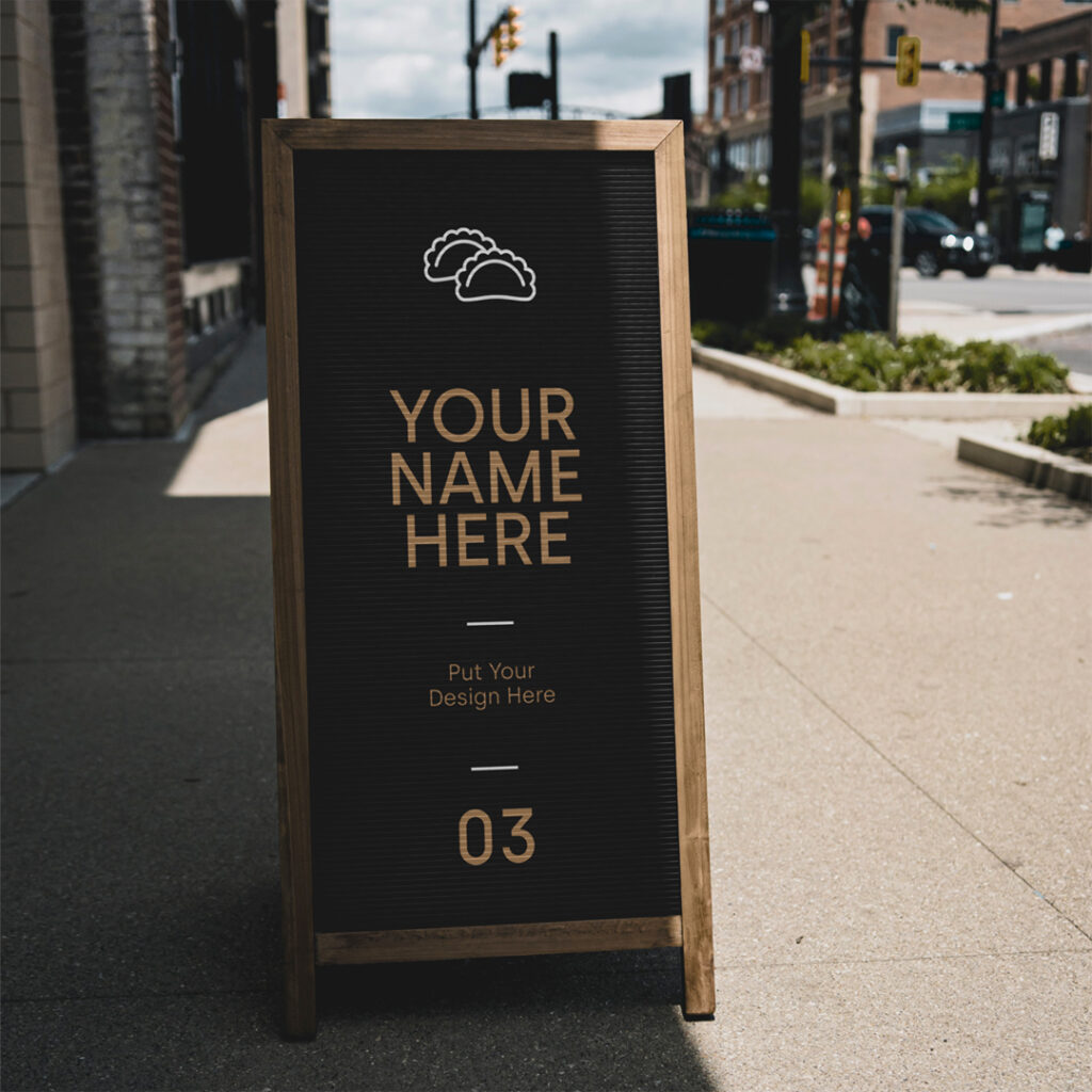 Stand PSD Mockup