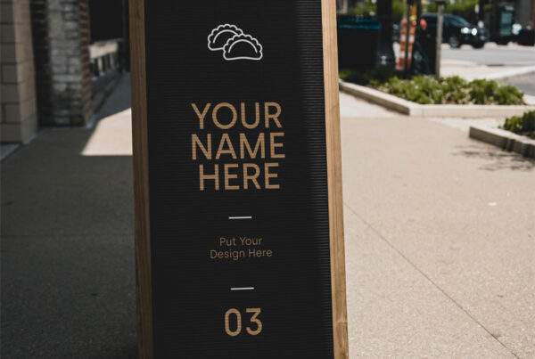 Stand PSD Mockup