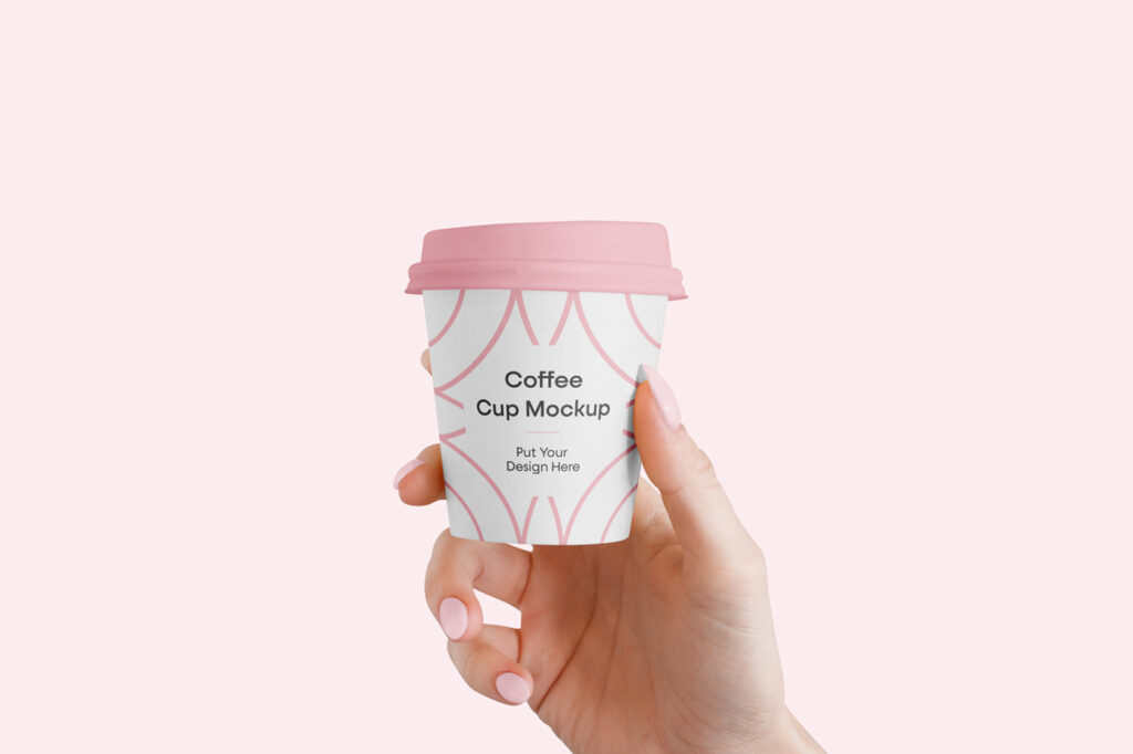 Small Coffee Cup Mockup