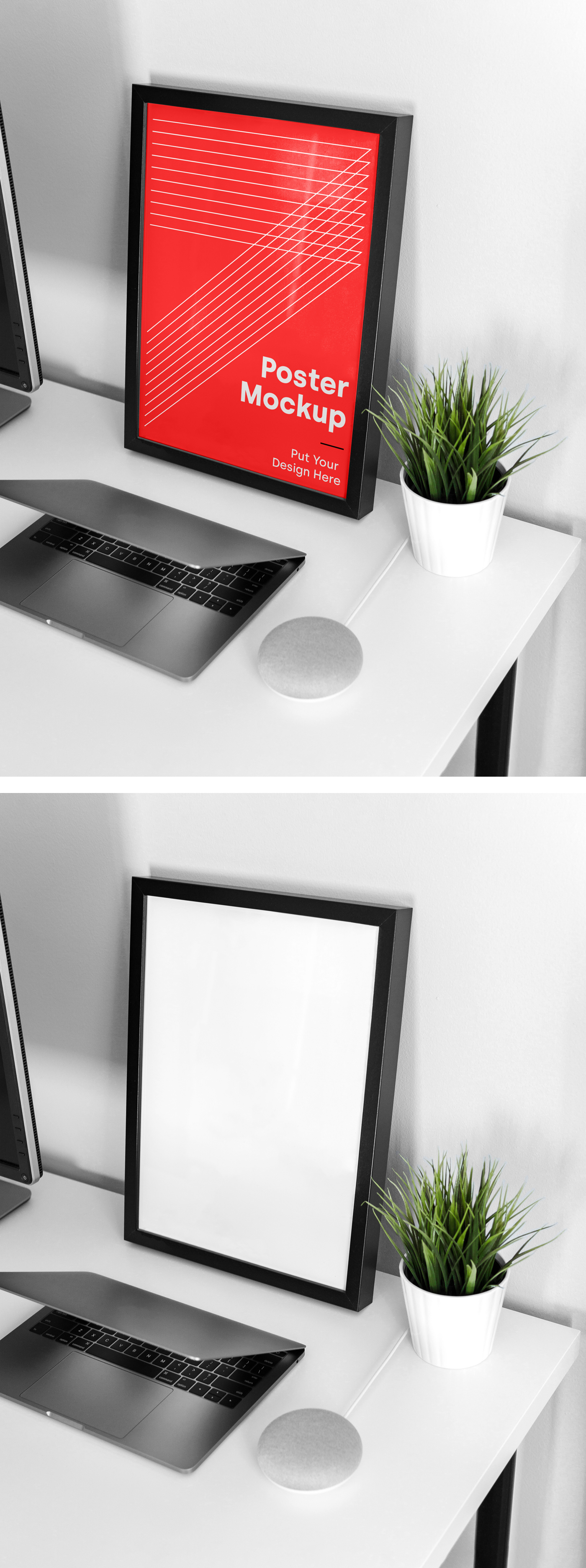 Big Frame Poster Mockup