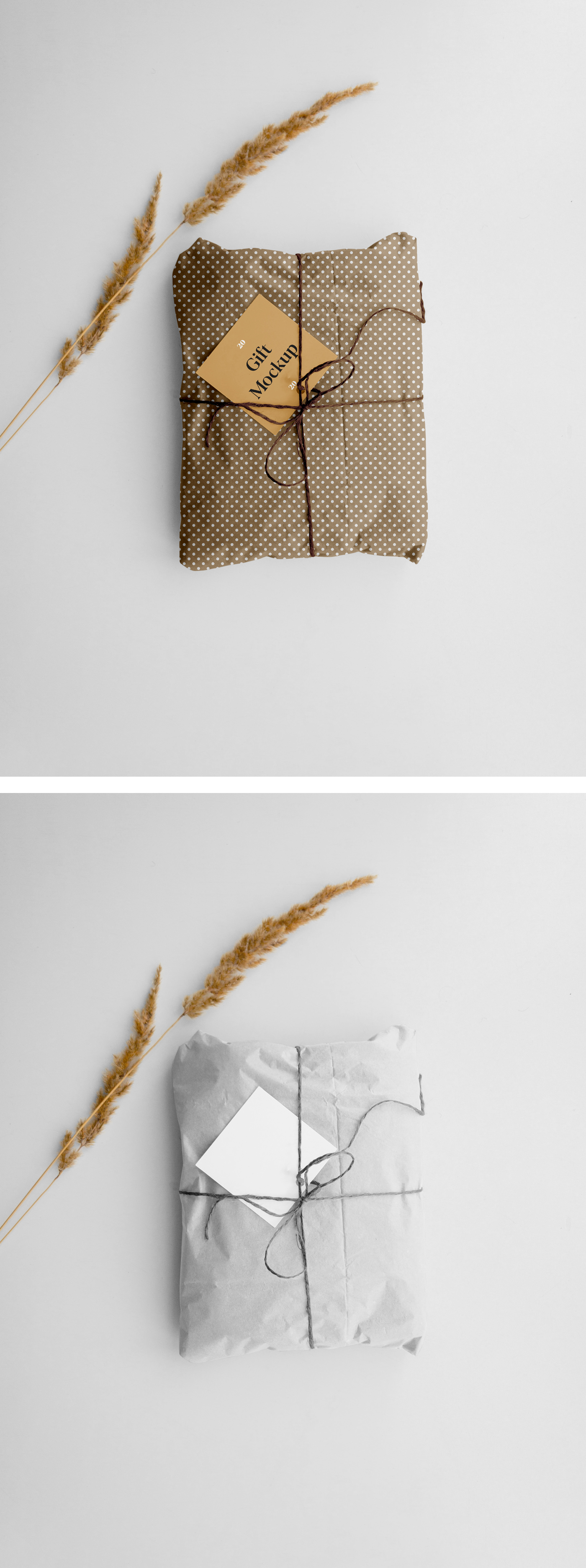 Gift PSD Mockup