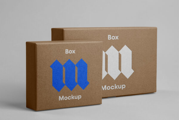 Front Box Mockups