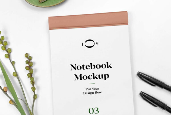 Open Notebook Mockup