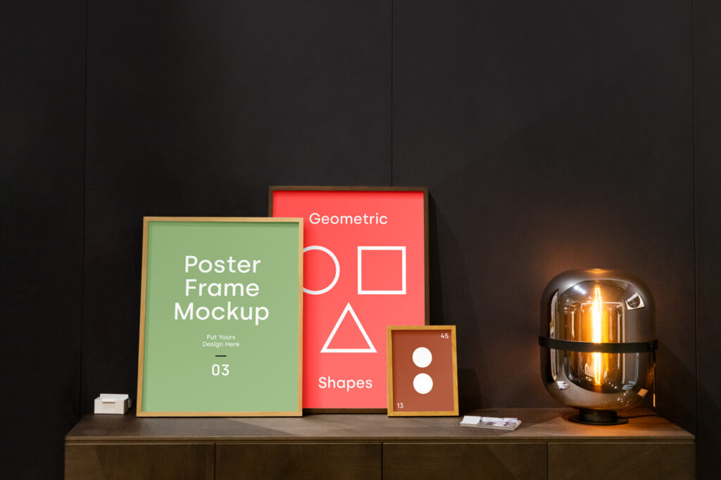 Poster Frames Mockup