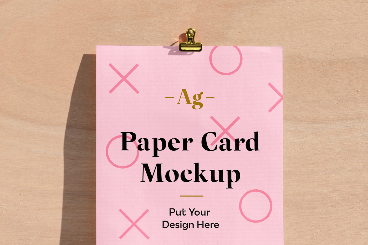 Download Paper Card PSD Mockup — Mr.Mockup | Graphic Design Freebies