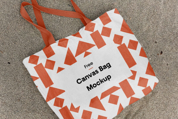 Cotton Canvas Bag Mockup