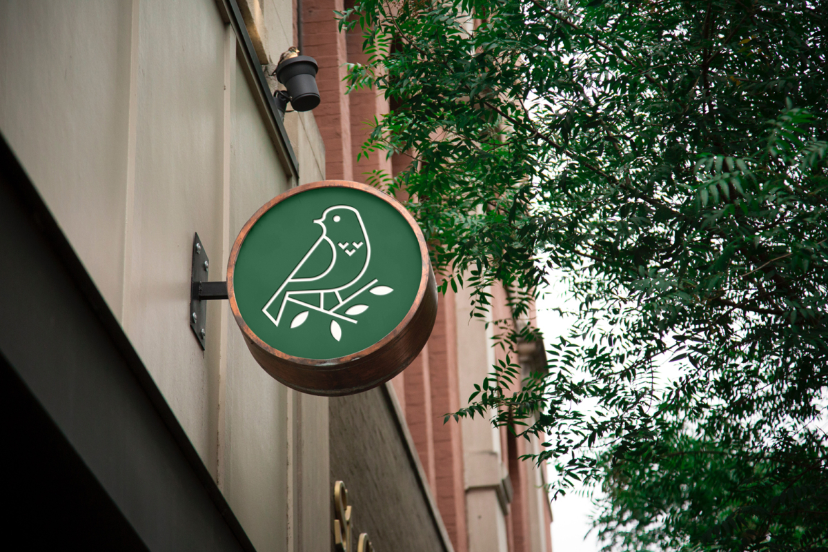 Circle Sign Mockup 05 SGM