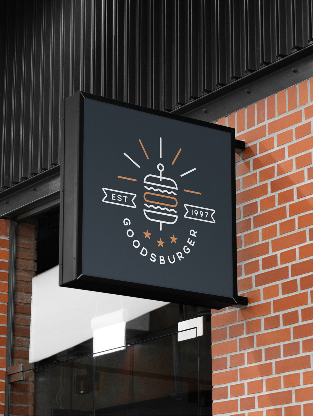 Square Sign Mockup 05 SGM