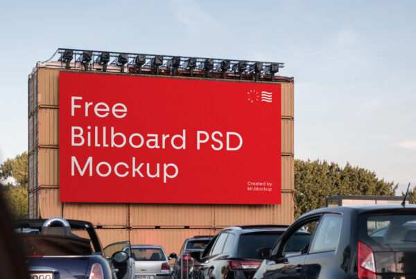 Big Billboard PSD Mockup