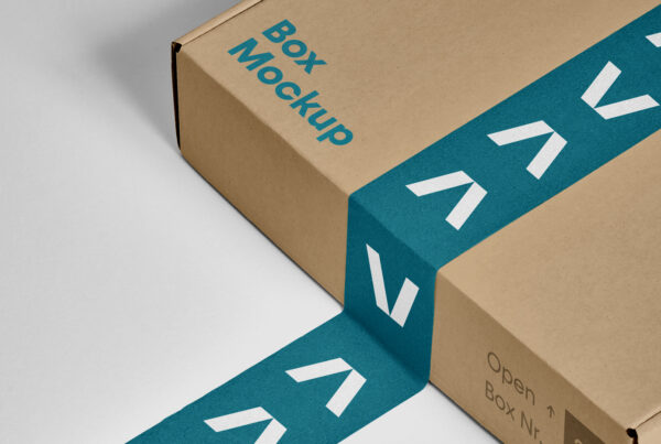 Box PSD Mockup