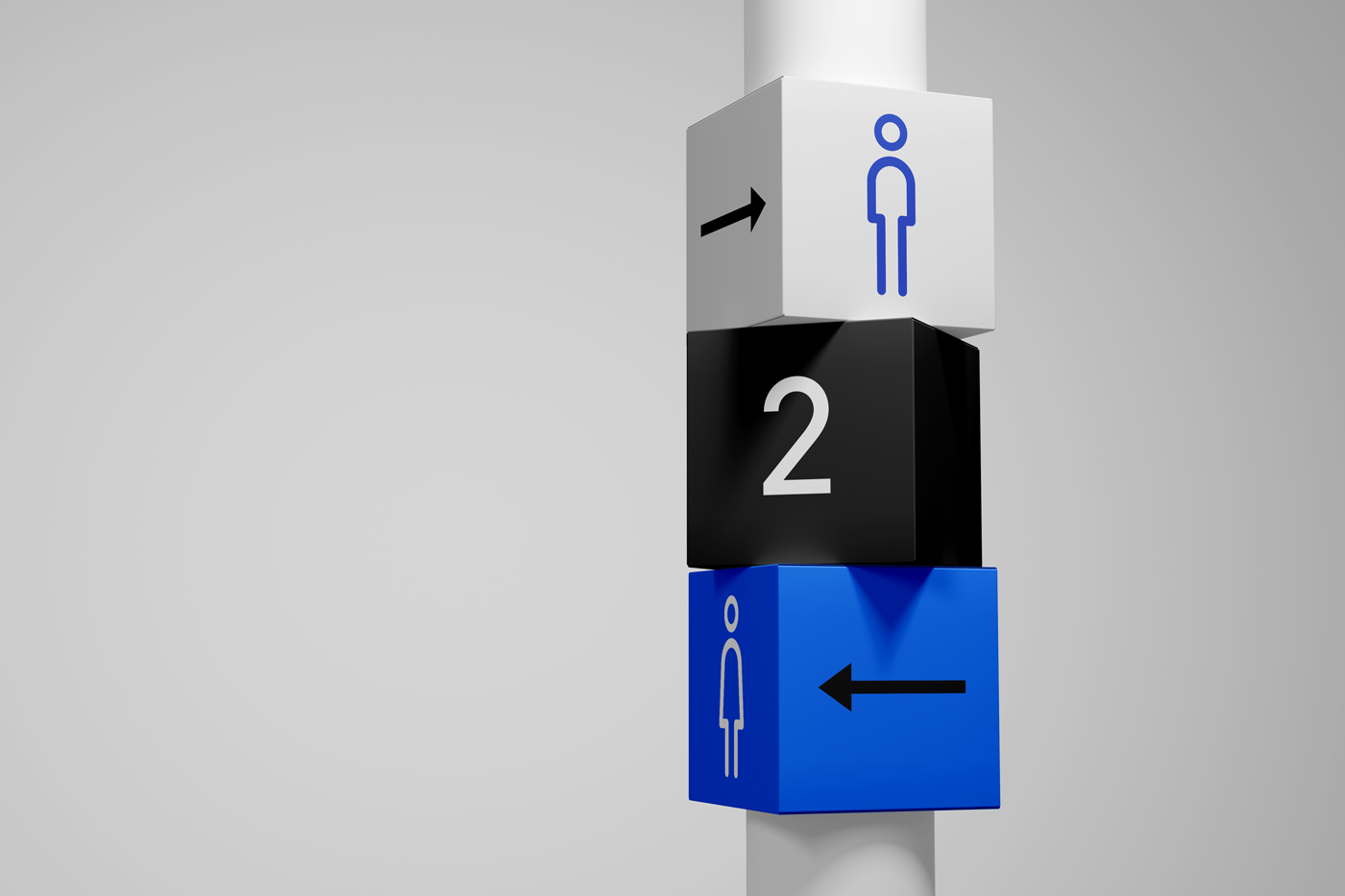 6608+ Wayfinding Mockup Psd