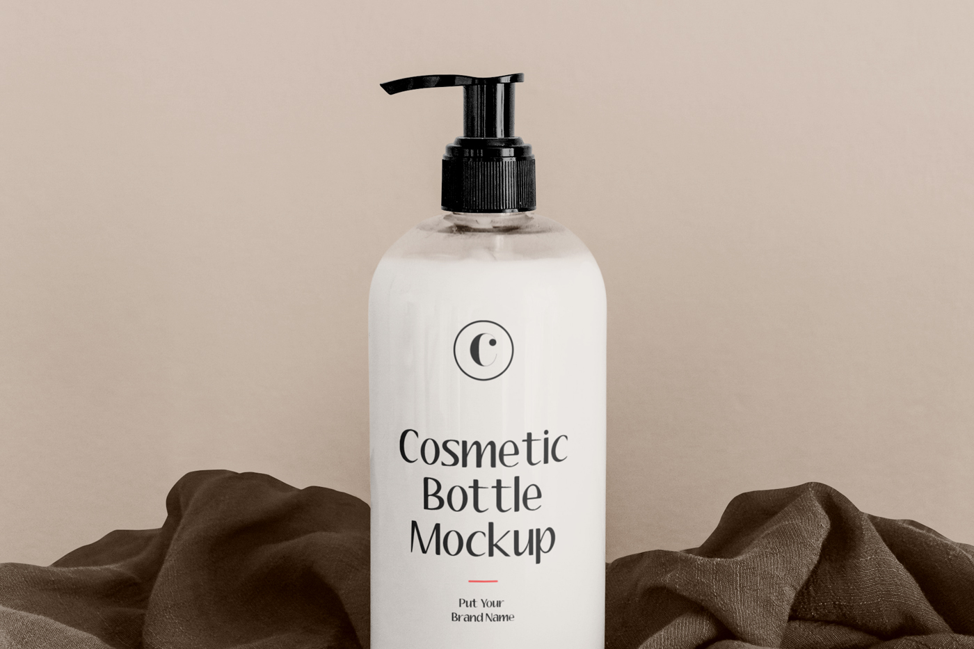 Download White Cosmetics Bottle Mockup — Mr.Mockup | Graphic Design ...