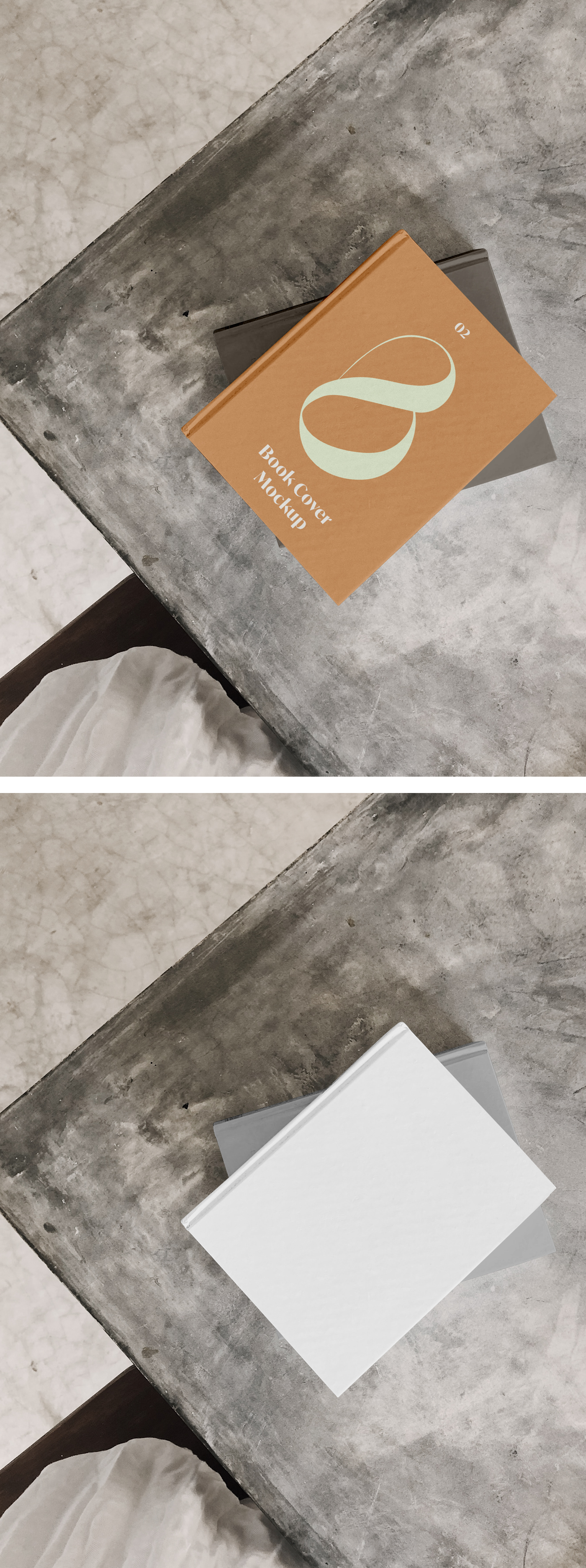 Realistic Book PSD Mockup