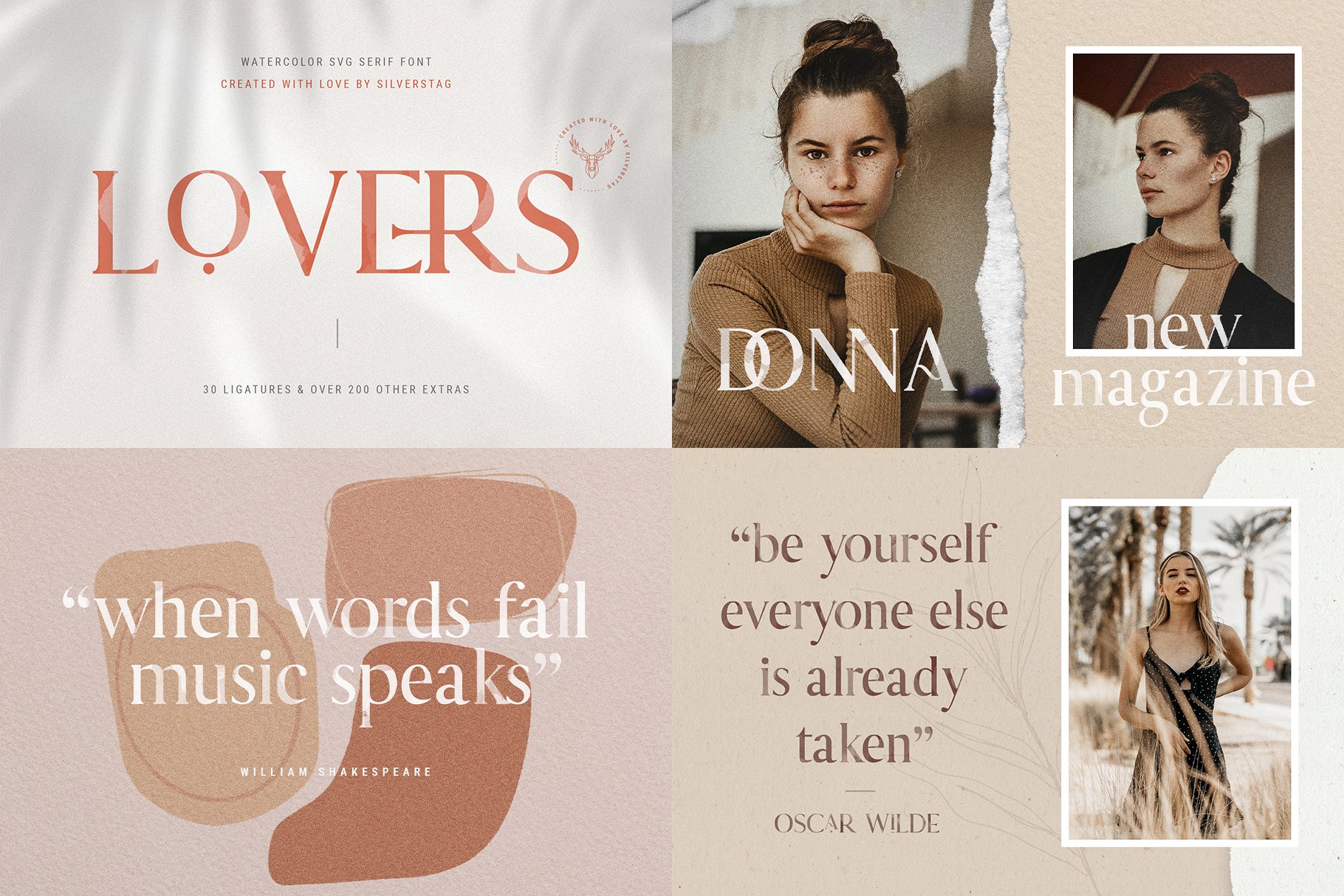 Chic & Modern Font Bundle