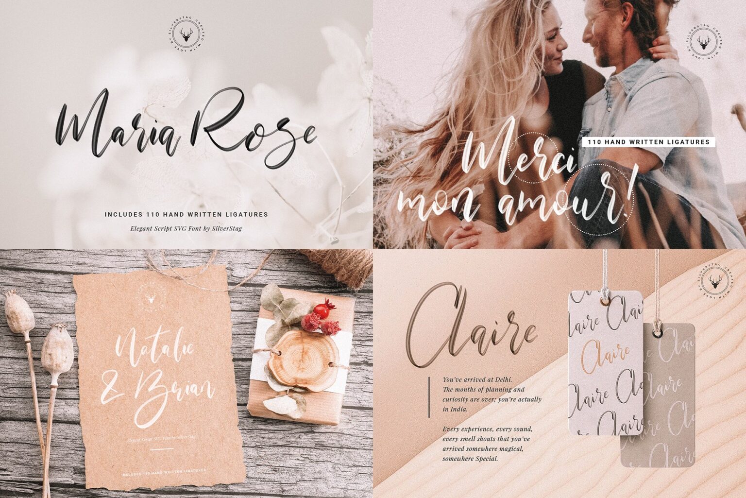 Chic & Modern Font Bundle — PSD Mockups & Freebies | Mr.Mockup