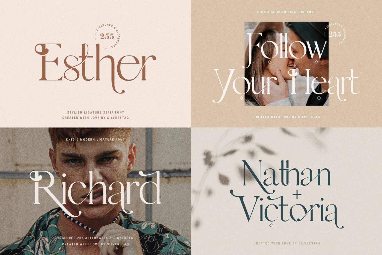Chic & Modern Font Bundle — PSD Mockups & Freebies | Mr.Mockup