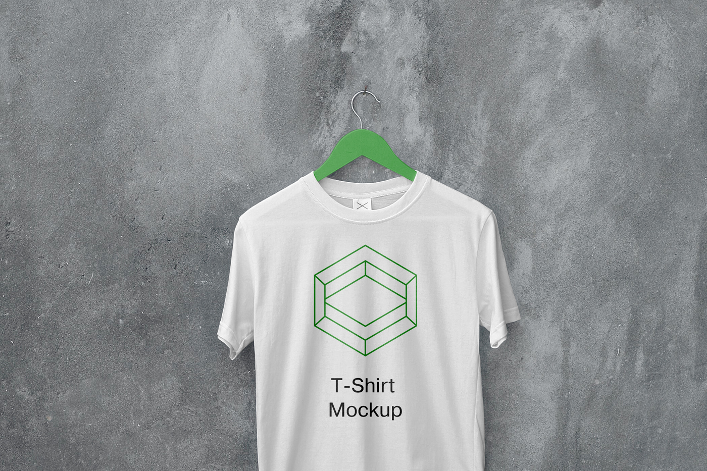 White Hanging T-Shirt Mockup — Mr.Mockup | Graphic Design ...