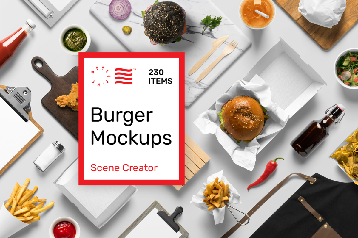 Burger Mockups