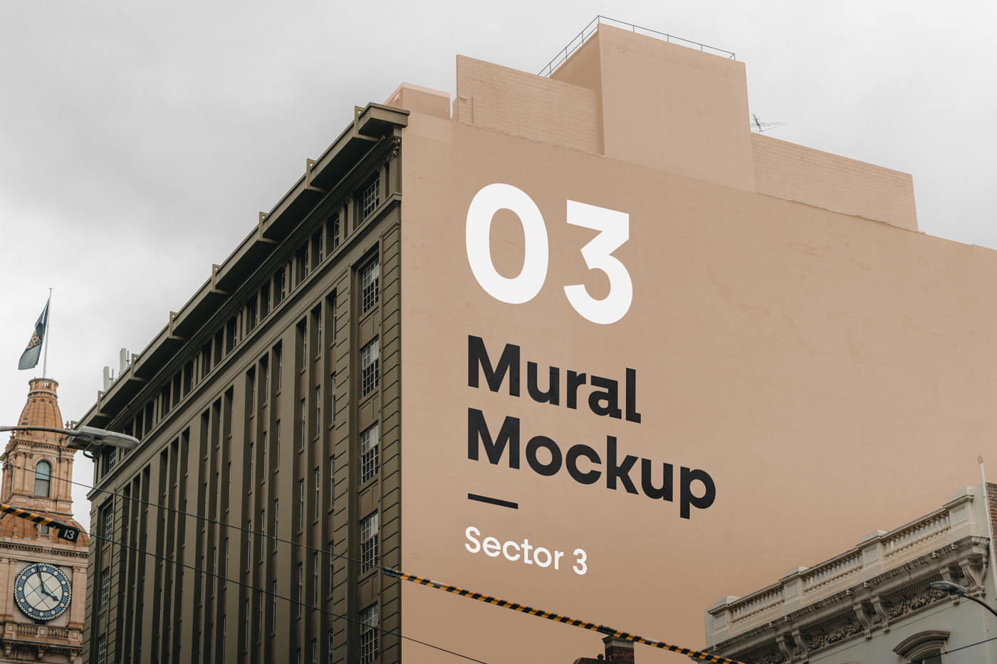 Download Mural PSD Mockup — Mr.Mockup | Graphic Design Freebies