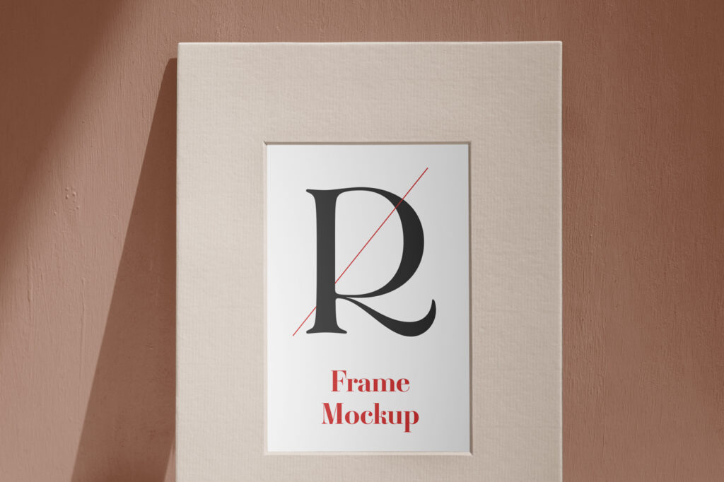 Paper Frame Mockup