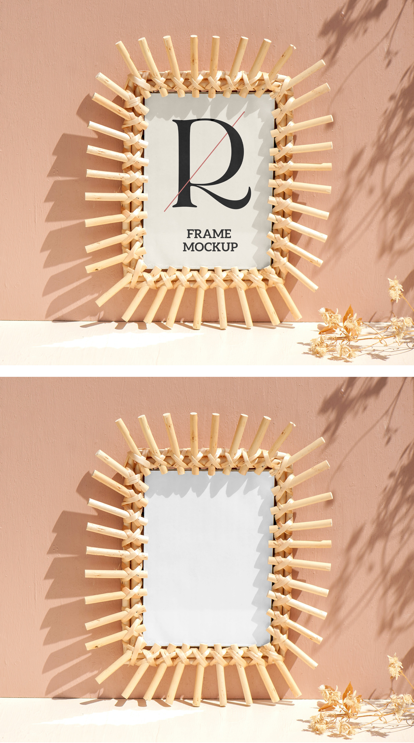 Bamboo Frame Mockup