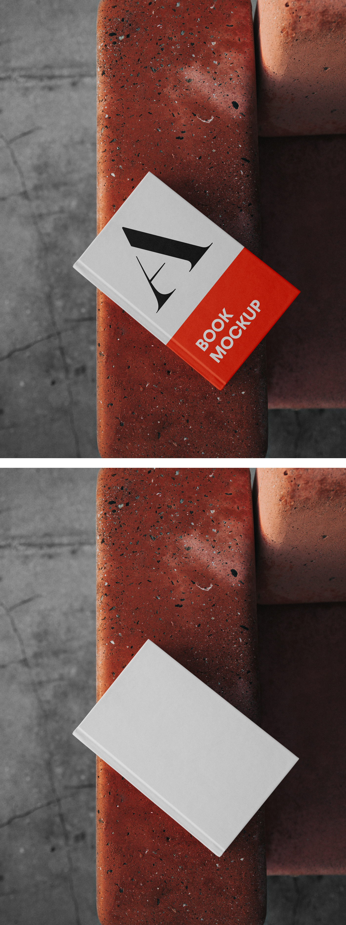 Front Cover Book PSD Mockup