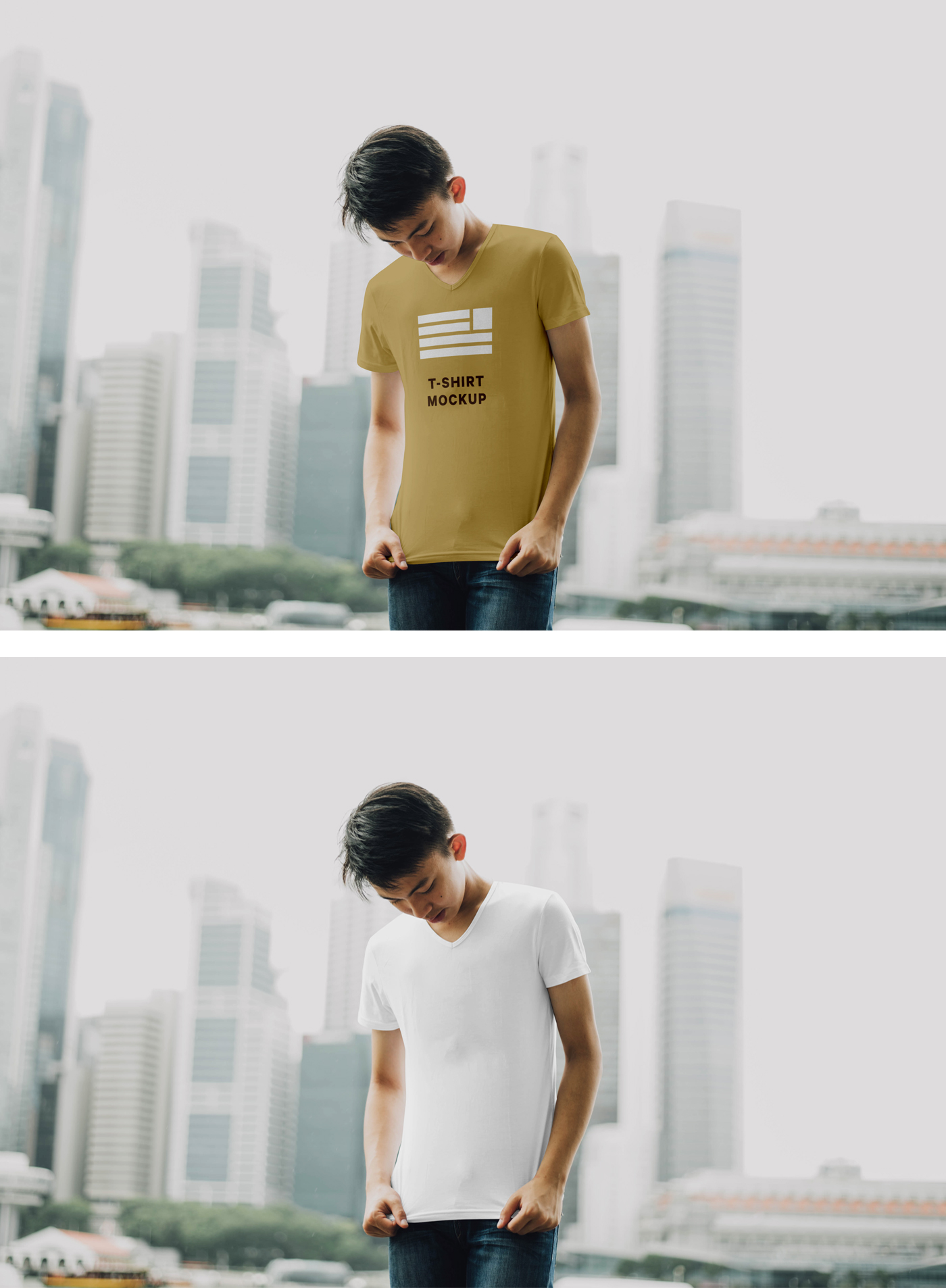 Men's T-Shirt Mockup