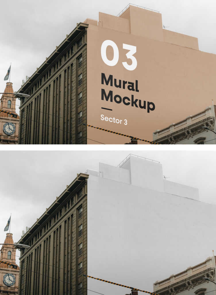 Mural PSD Mockup — Mr.Mockup Graphic Design Freebies