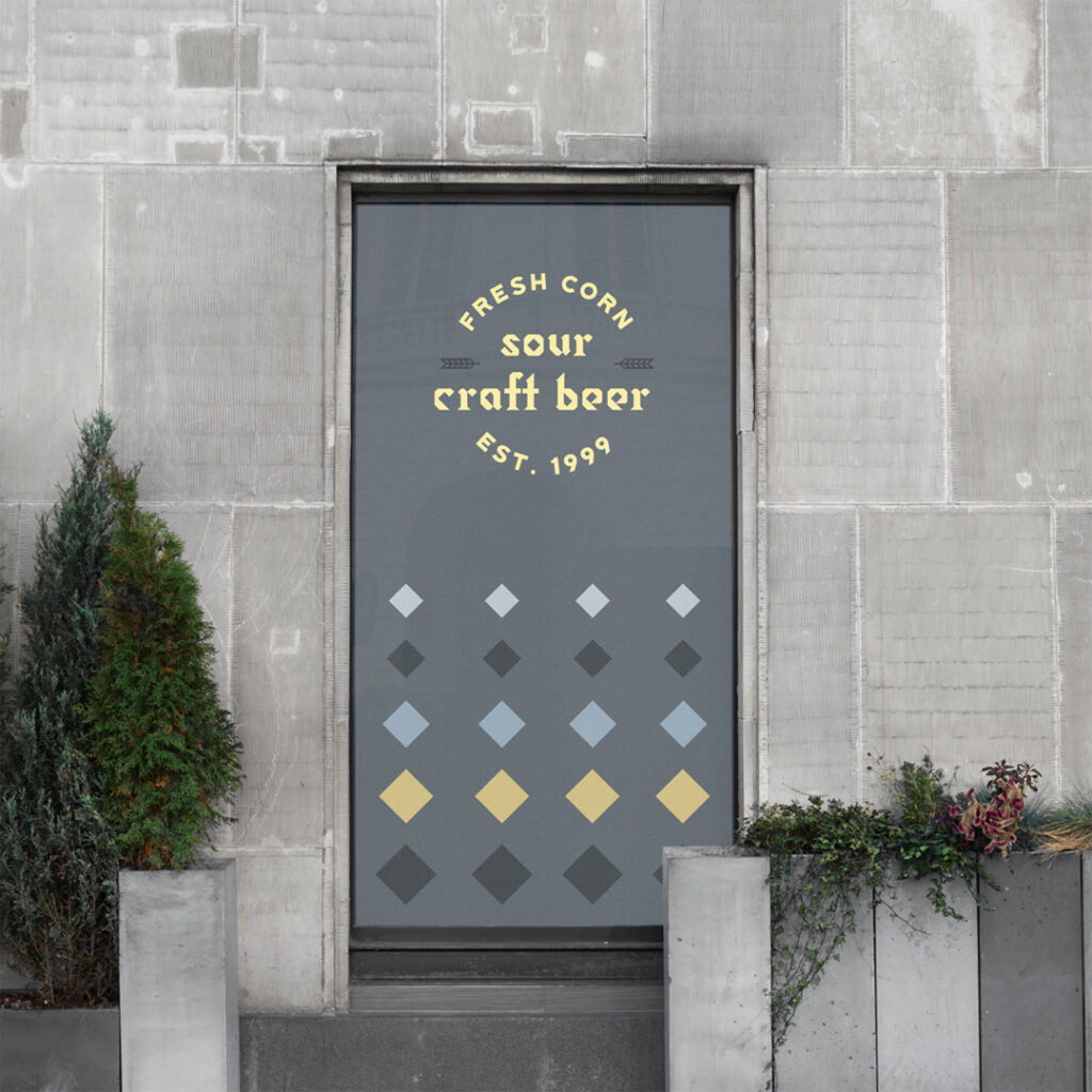 Bar Window PSD Mockup