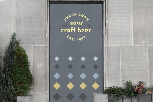 Bar Window PSD Mockup