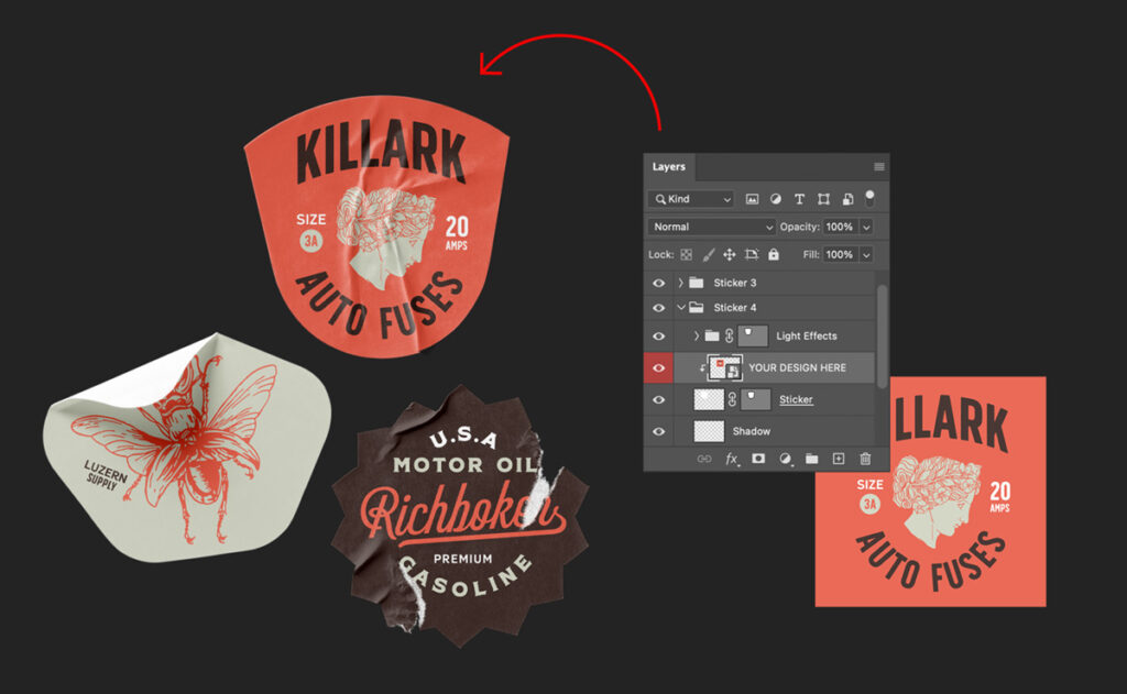 Sticker Mockups Psd Mockups Freebies Mr Mockup Sticker Mockups Psd Mockups Freebies Mr Mockup