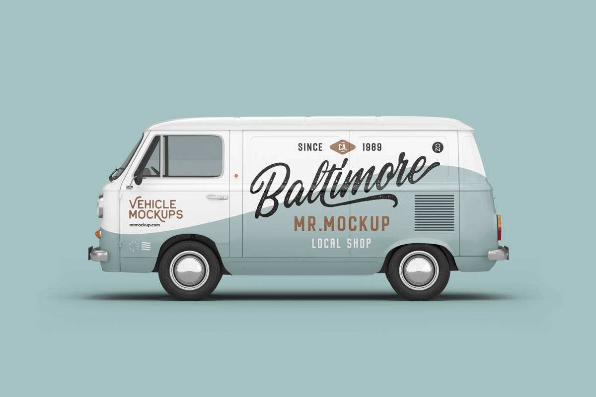 Volkswagen Camper Mockup 01 VEM