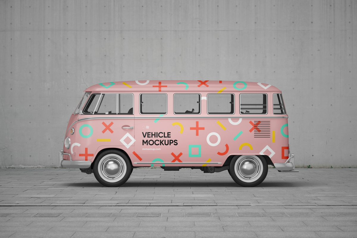 Volkswagen Camper Mockup 02 VEM
