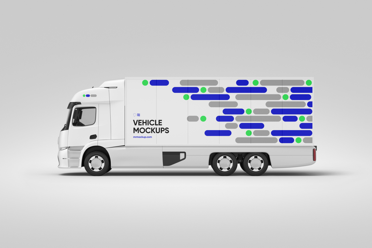 Heavy Truck Mockup 03 VEM