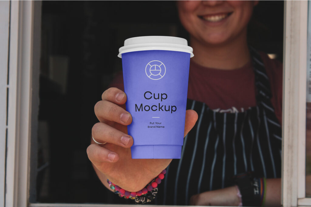 Paper Caffee Cup Mockup