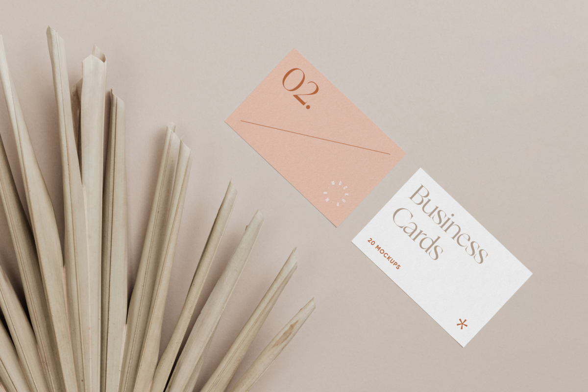 Business Card Mockups 01 BUCMV1