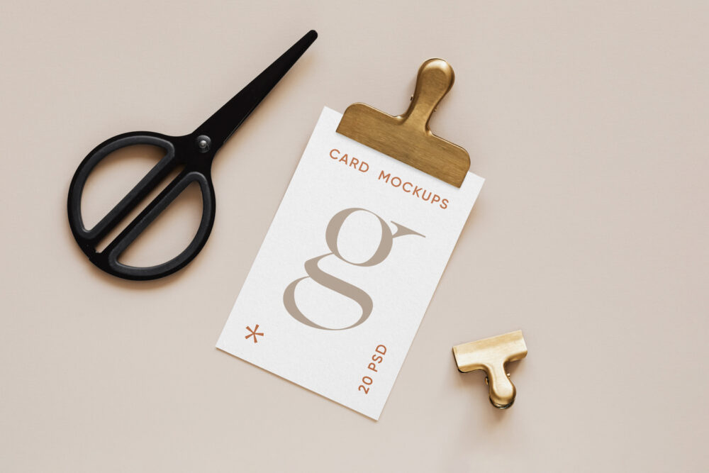 Business Card Mockup 18 BUCMV1