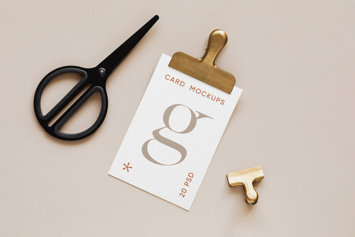 Business Card Mockup 18 BUCMV1