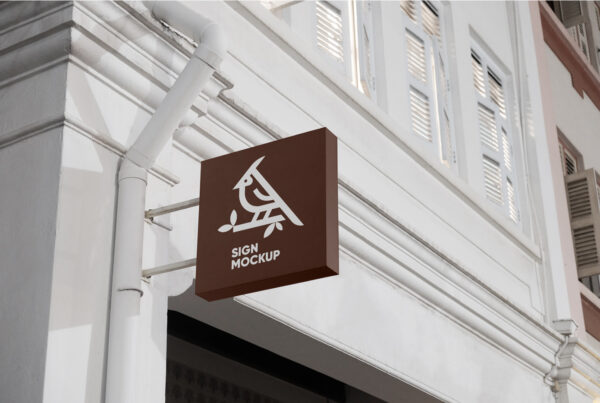 Elevation Sign Mockup