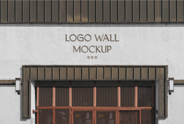 Logo Wall Mockup