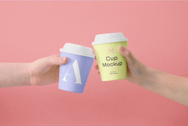 Mini Coffe Cup Mockups