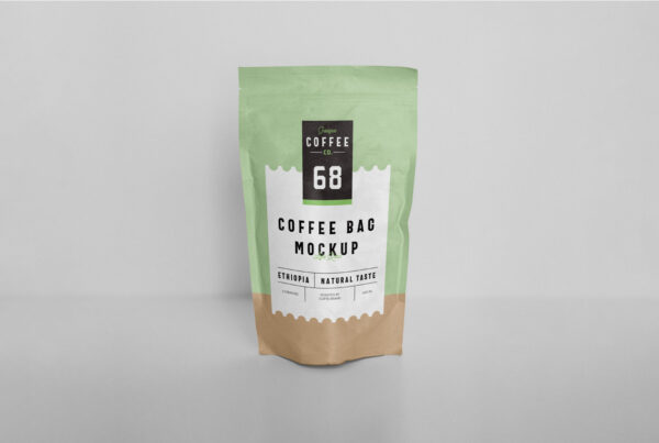 Vertical Bag Mockup