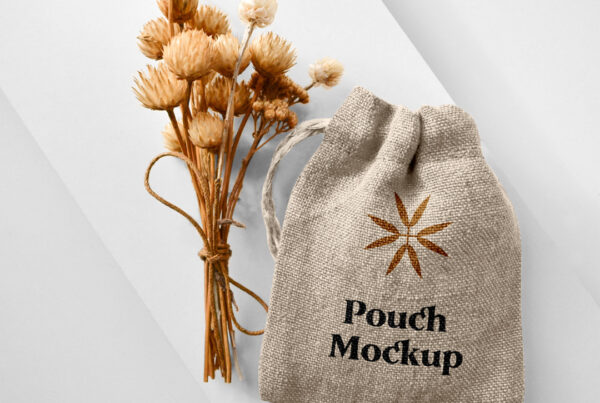 Small Pouch Mockup