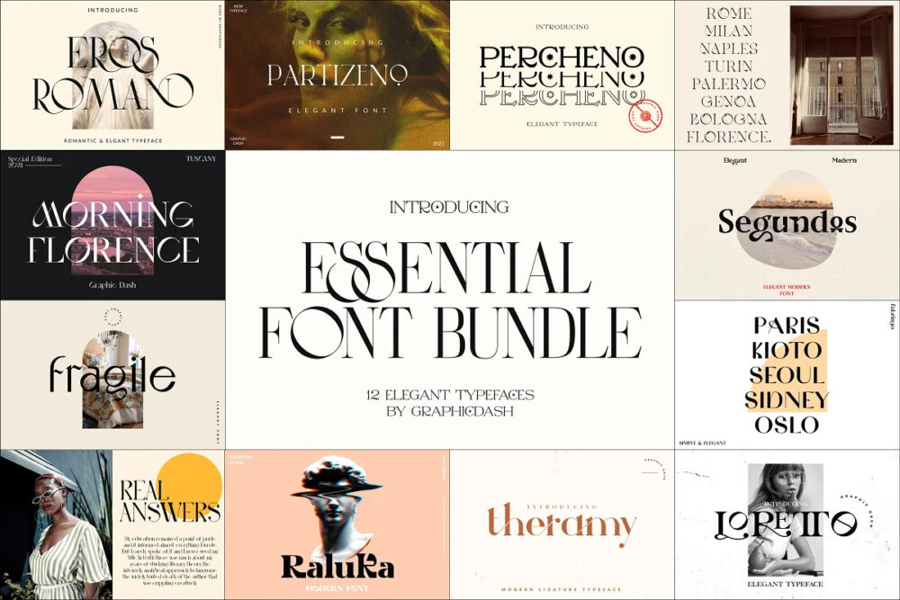 The Essentials Font Bundle