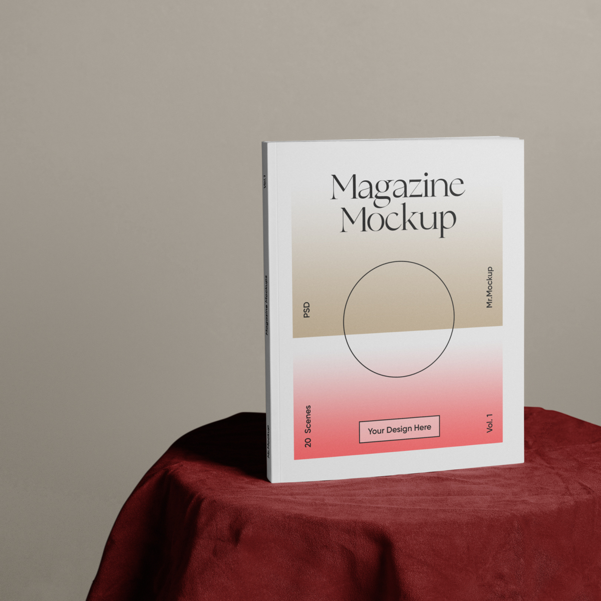 Magazine Mockup 01 MMV1